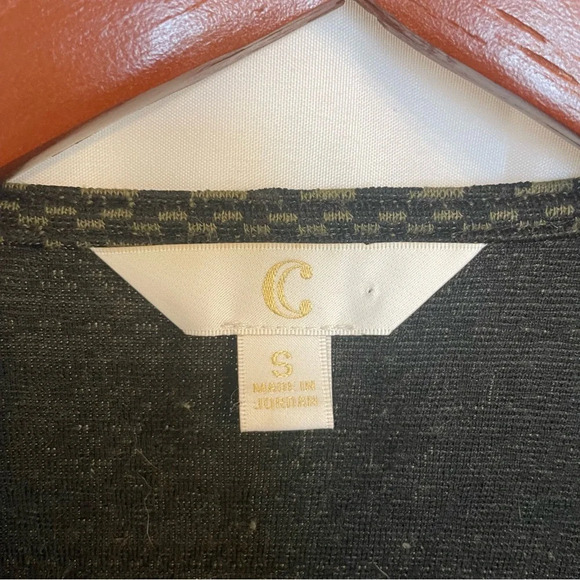 C Wonder Women’s Open Front Sleeveless Fringed Cardigan Kimono Geometric Pattern - Picture 3 of 13